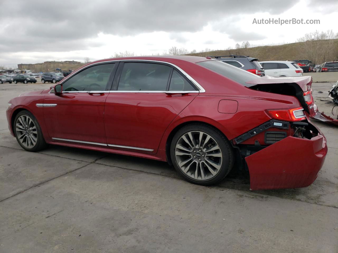 2017 Lincoln Continental Reserve Red vin: 1LN6L9NCXH5609342