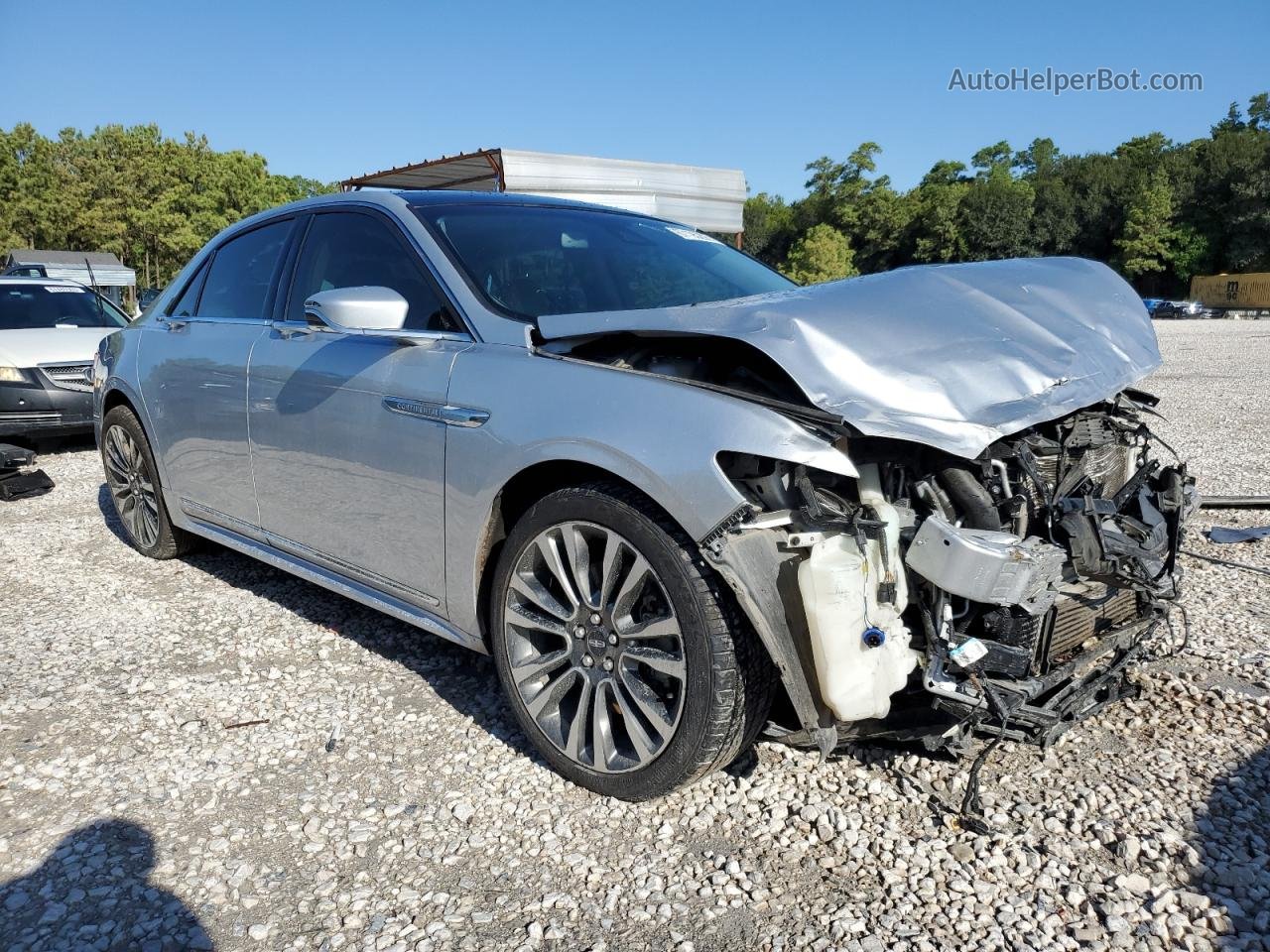 2017 Lincoln Continental Reserve Silver vin: 1LN6L9NP0H5614701