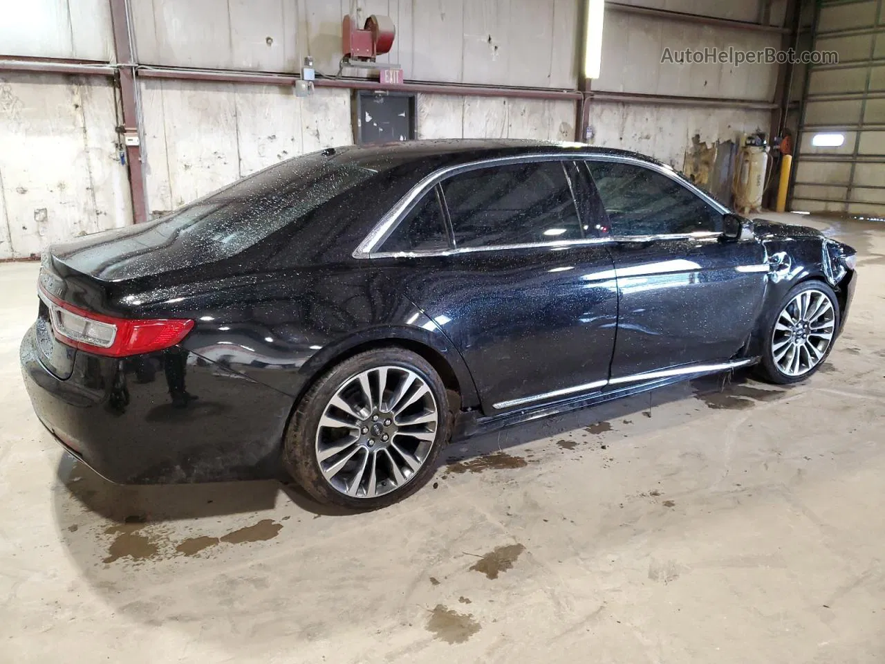 2017 Lincoln Continental Reserve Black vin: 1LN6L9NP0H5620210