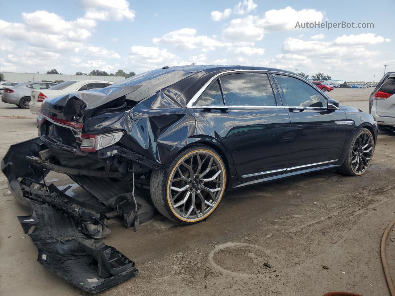 2017 Lincoln Continental Reserve Black vin: 1LN6L9NP1H5623455