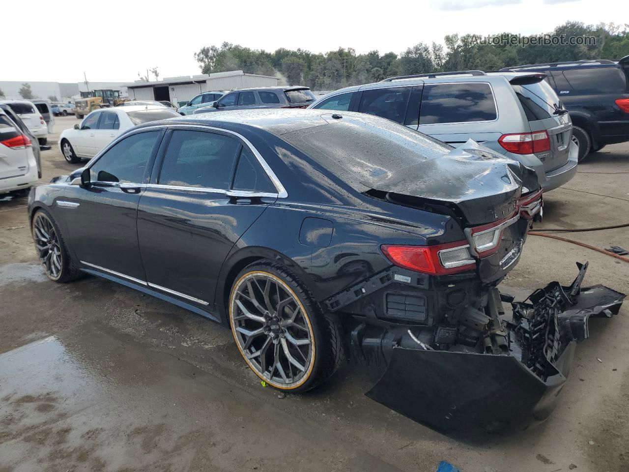 2017 Lincoln Continental Reserve Black vin: 1LN6L9NP1H5623455