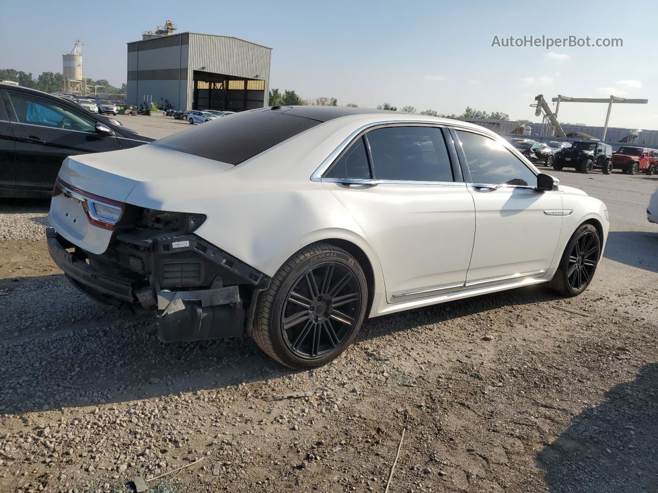 2017 Lincoln Continental Reserve Белый vin: 1LN6L9NP1H5629434