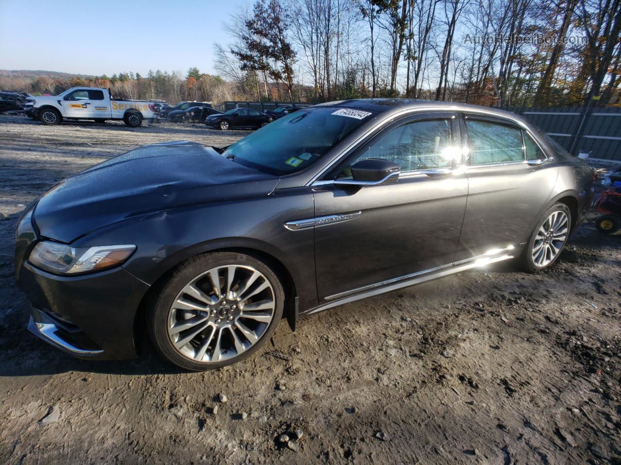 2017 Lincoln Continental Reserve Gray vin: 1LN6L9NP3H5602400