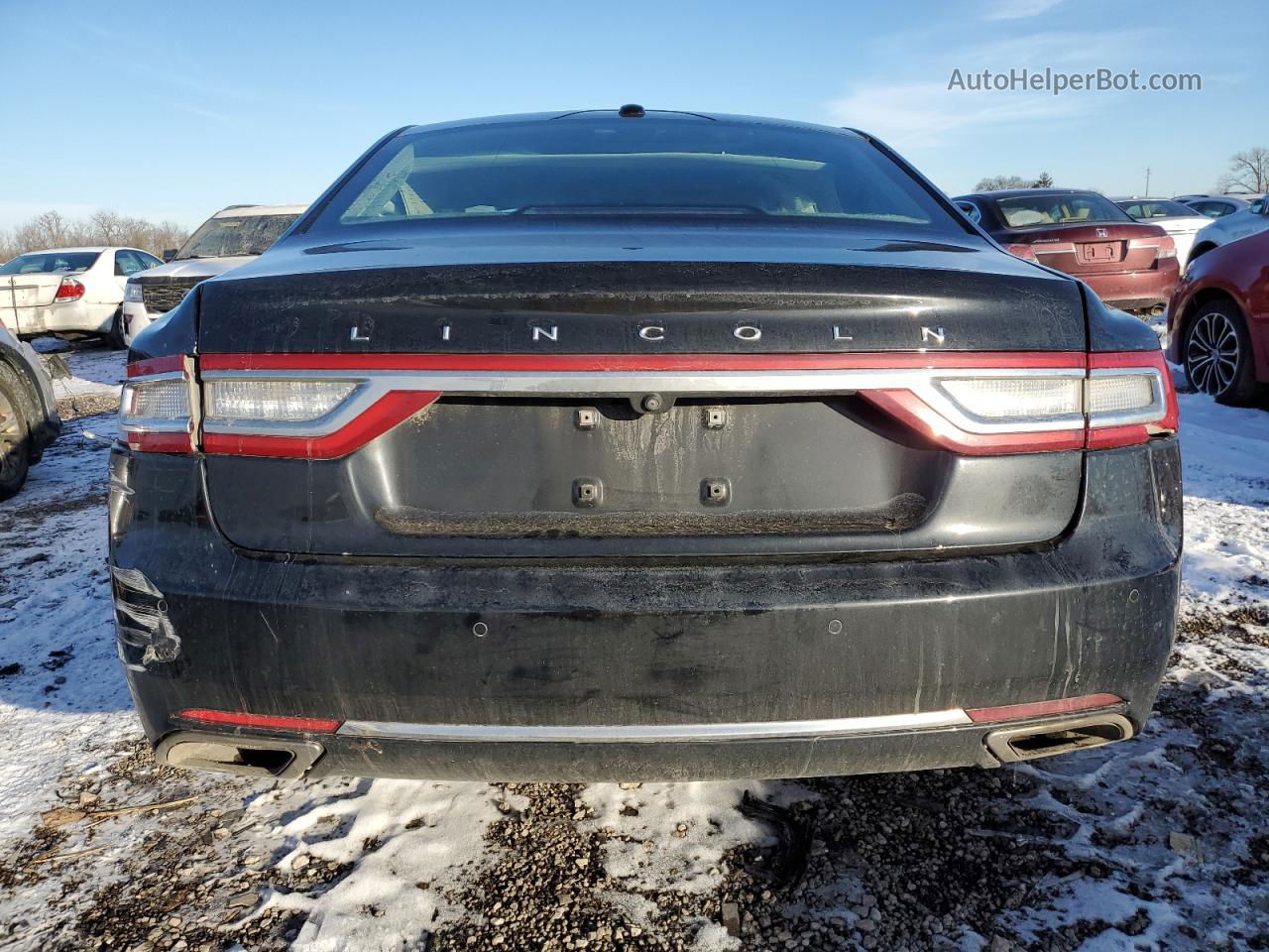 2017 Lincoln Continental Reserve Black vin: 1LN6L9NP3H5629628