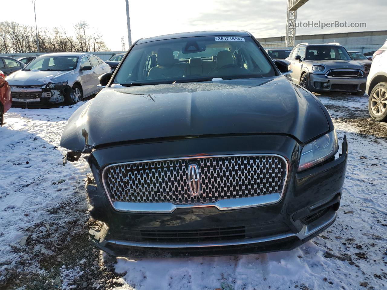 2017 Lincoln Continental Reserve Black vin: 1LN6L9NP3H5629628