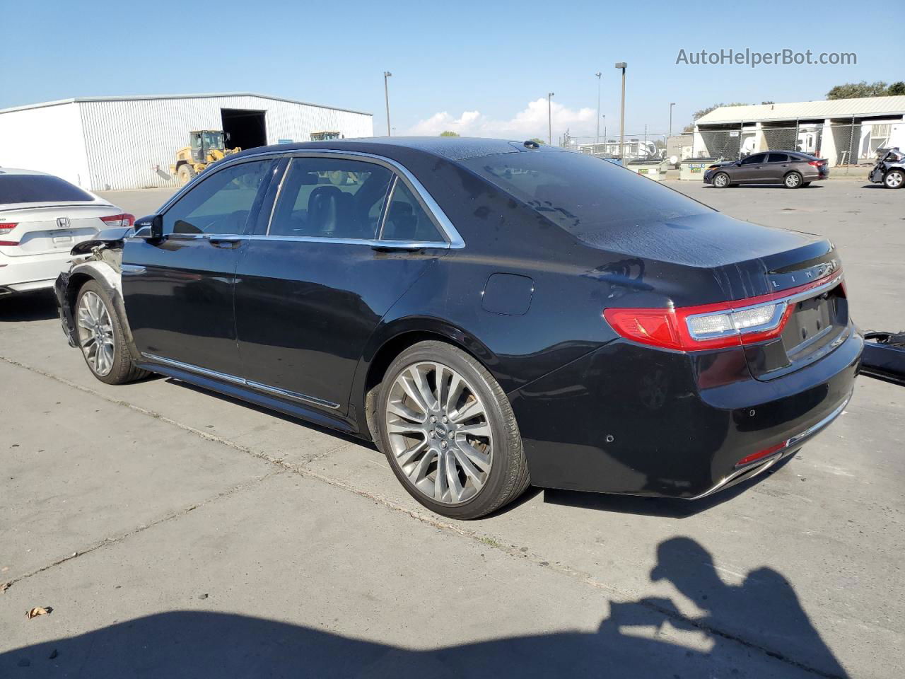 2017 Lincoln Continental Reserve Black vin: 1LN6L9NP6H5618879