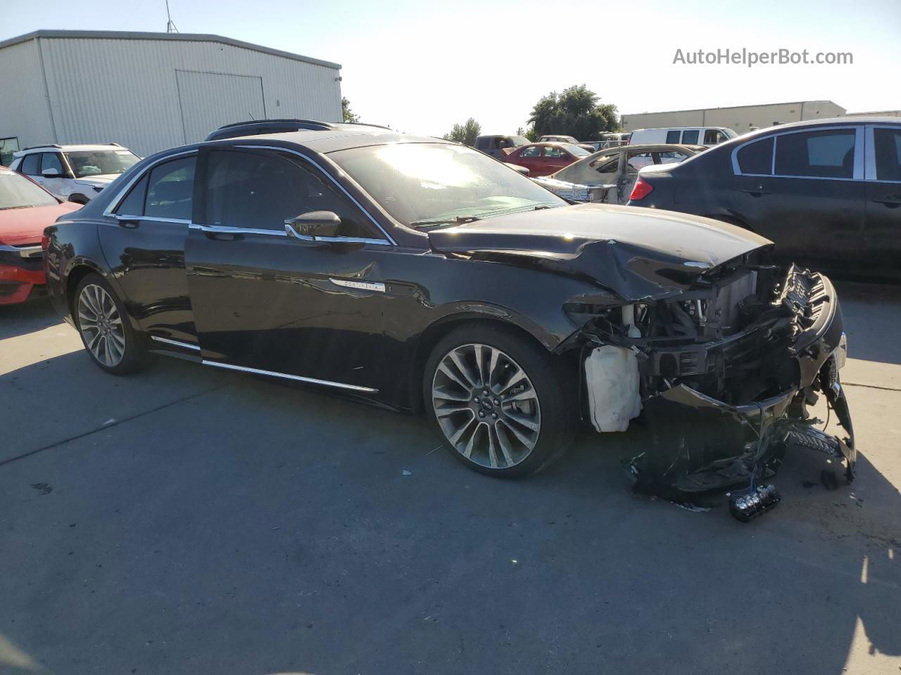 2017 Lincoln Continental Reserve Черный vin: 1LN6L9NP6H5618879