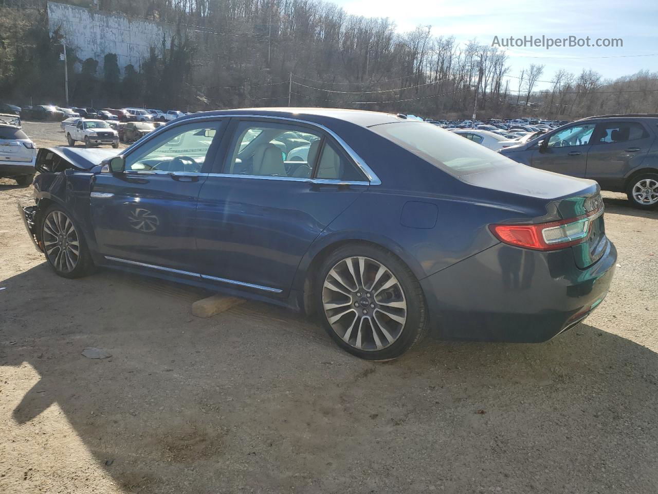 2017 Lincoln Continental Reserve Blue vin: 1LN6L9NP9H5620111