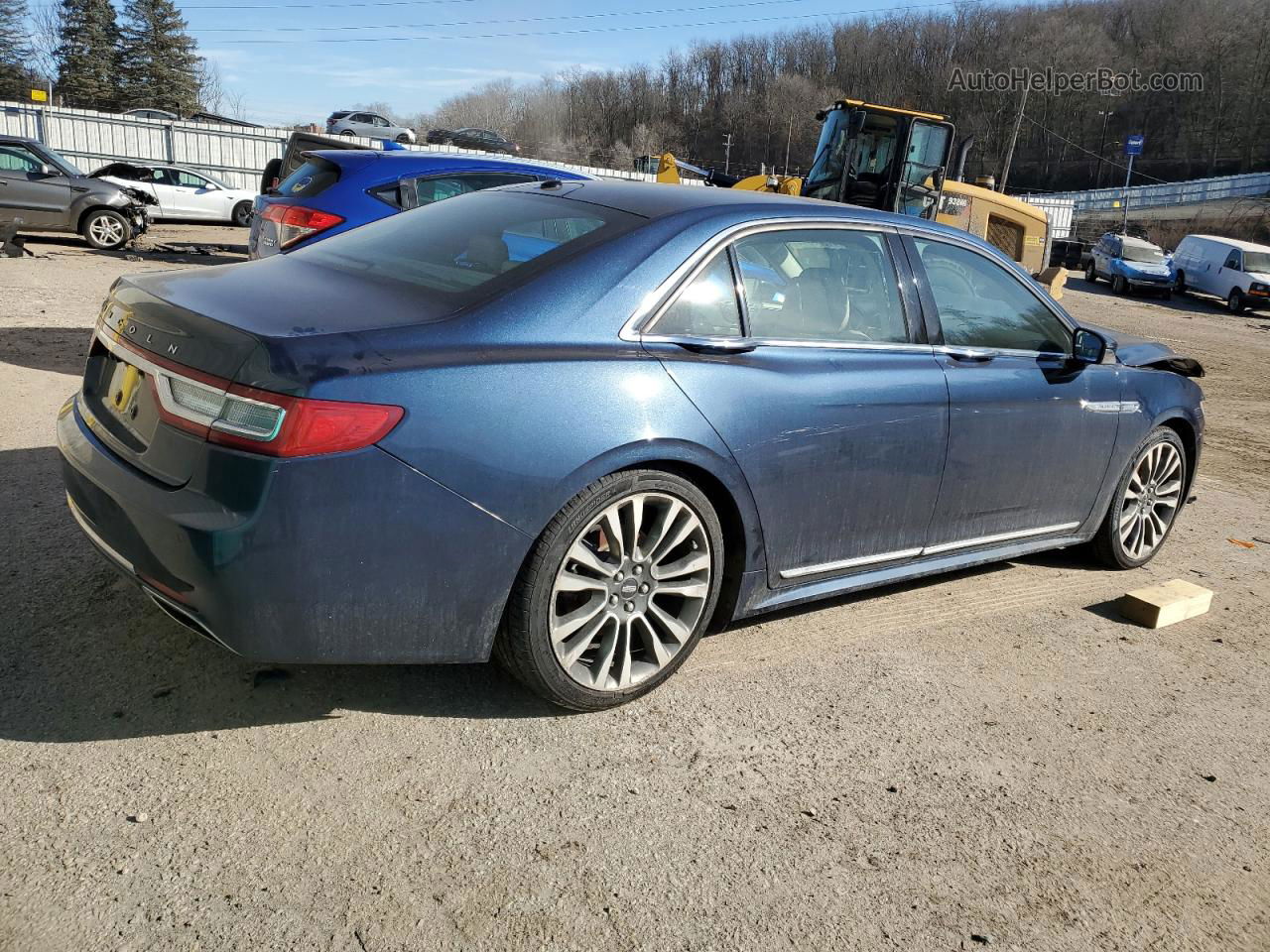 2017 Lincoln Continental Reserve Blue vin: 1LN6L9NP9H5620111