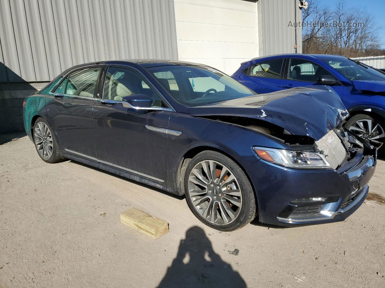 2017 Lincoln Continental Reserve Blue vin: 1LN6L9NP9H5620111