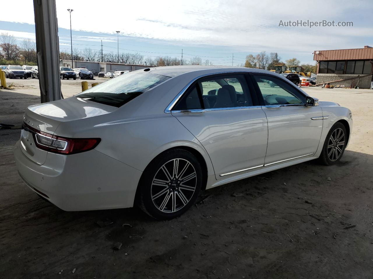 2017 Lincoln Continental Reserve White vin: 1LN6L9NPXH5623812