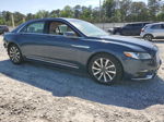 2017 Lincoln Continental Premiere Синий vin: 1LN6L9PK0H5606745