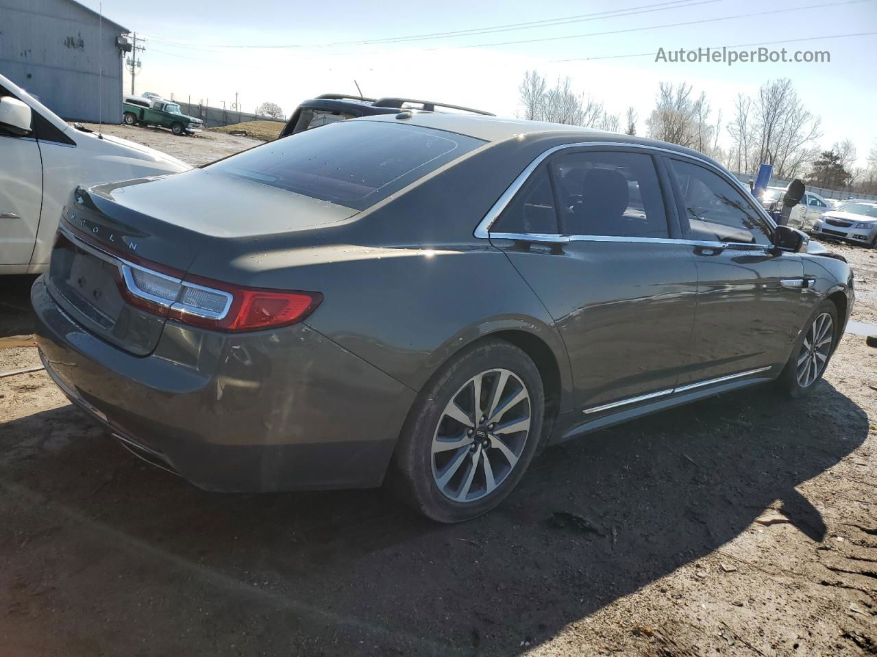 2017 Lincoln Continental Premiere Gray vin: 1LN6L9PK0H5631046