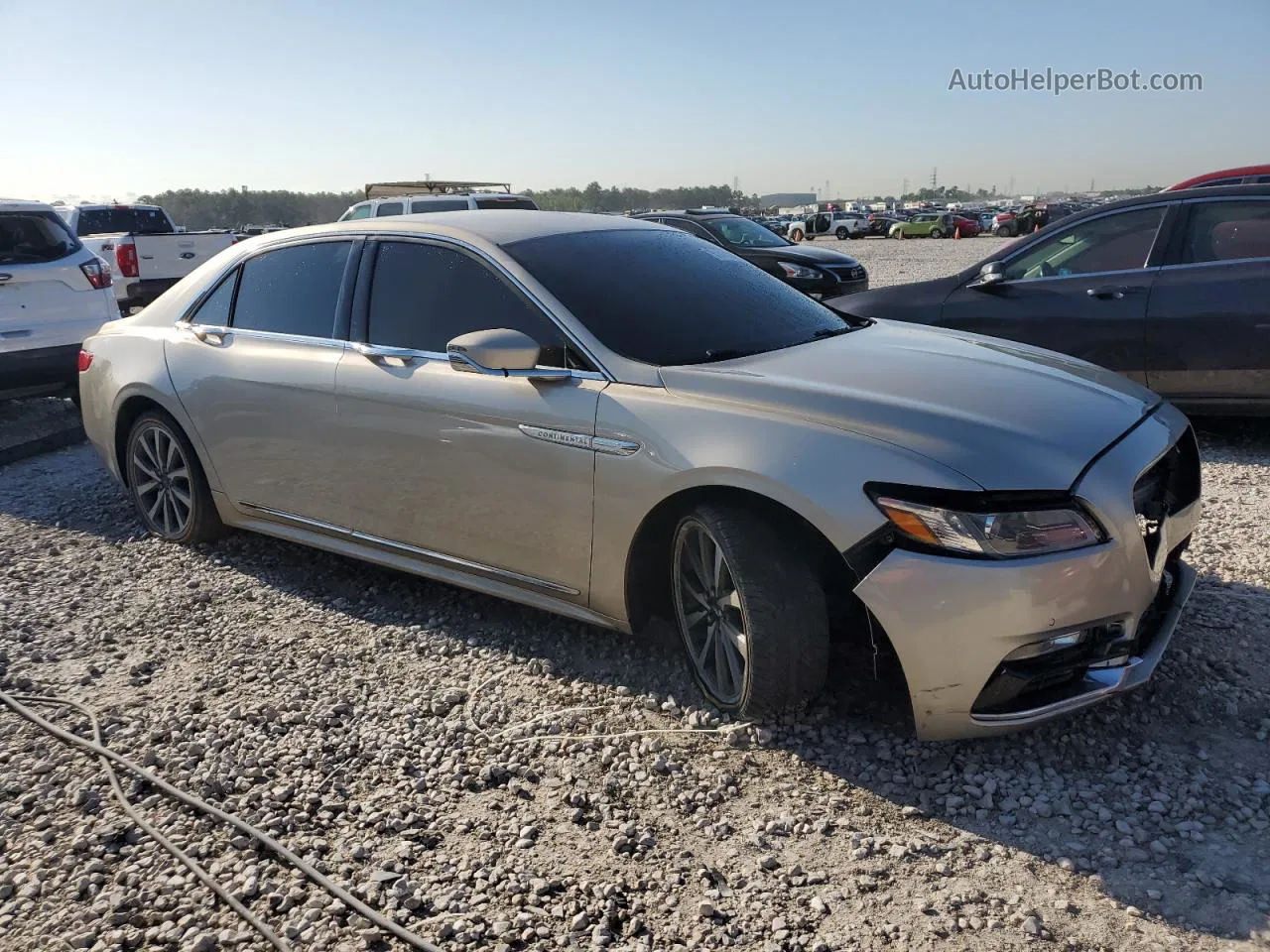 2017 Lincoln Continental Premiere Tan vin: 1LN6L9PK4H5605839