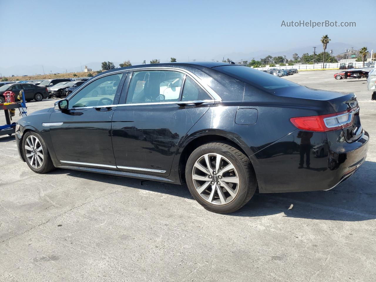 2017 Lincoln Continental Premiere Black vin: 1LN6L9PK6H5611240