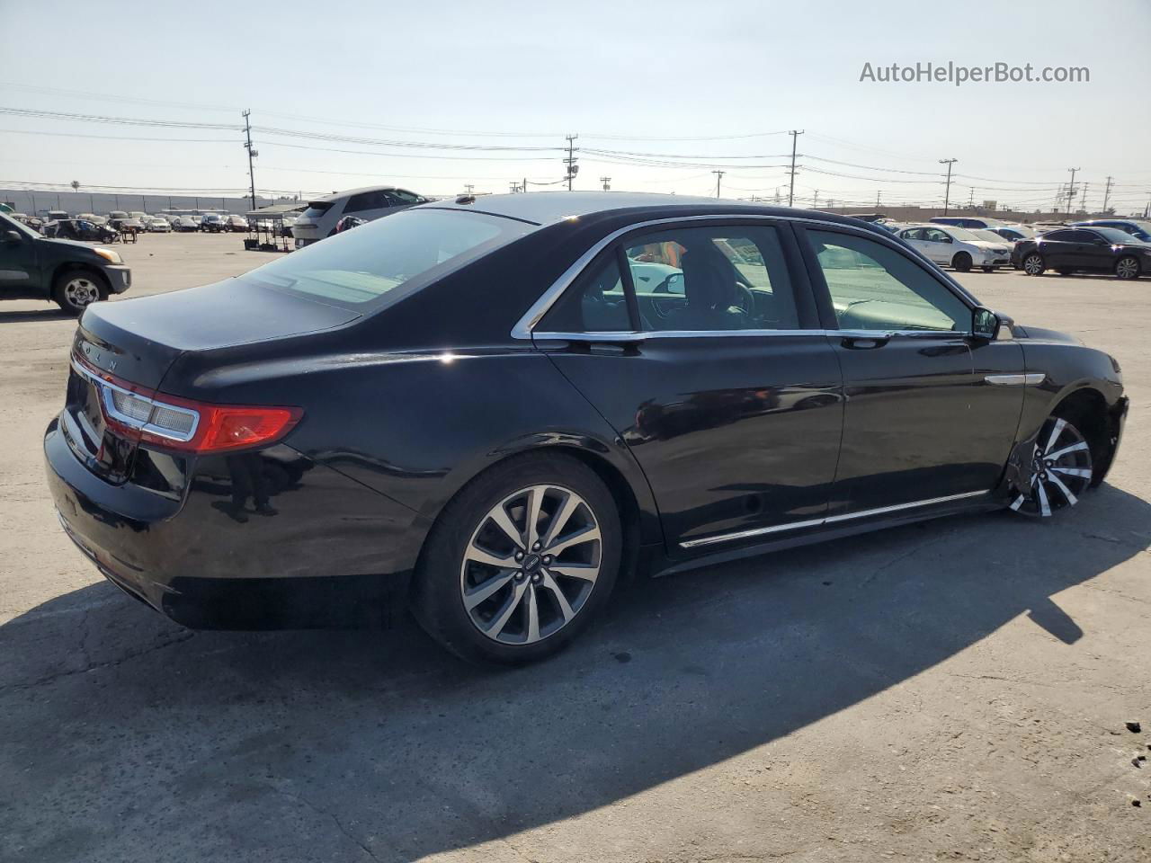 2017 Lincoln Continental Premiere Black vin: 1LN6L9PK6H5611240