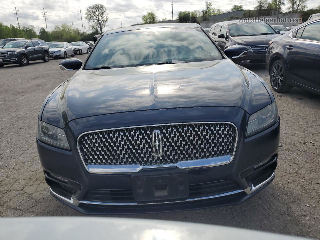 2017 Lincoln Continental Premiere Blue vin: 1LN6L9PKXH5600323