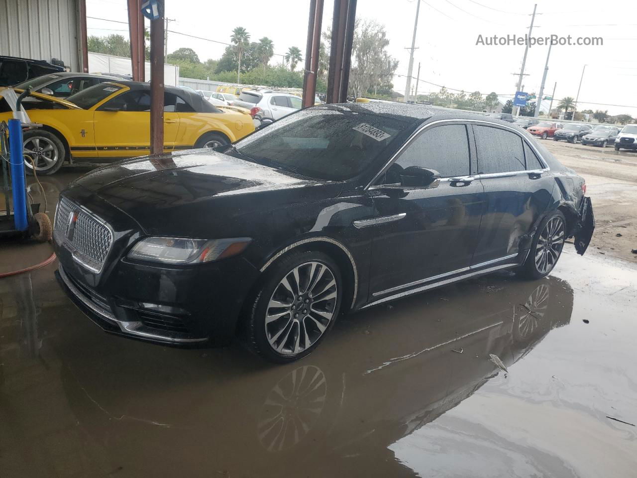 2017 Lincoln Continental Reserve Черный vin: 1LN6L9RP0H5629192