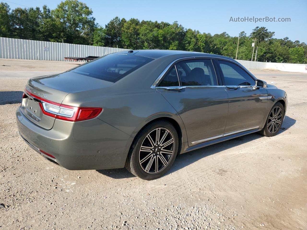 2017 Lincoln Continental Reserve Gray vin: 1LN6L9RP1H5602857