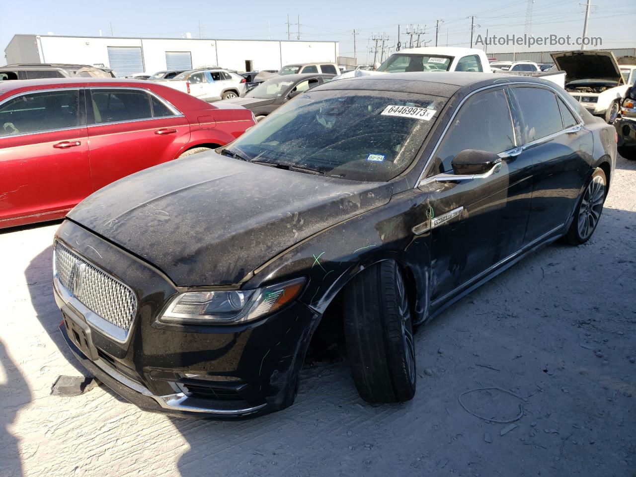 2017 Lincoln Continental Reserve Black vin: 1LN6L9RP1H5629850