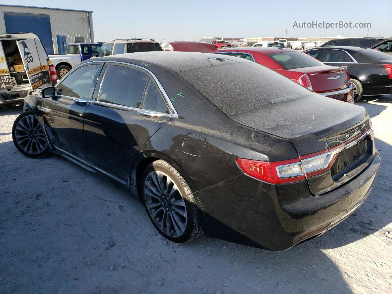 2017 Lincoln Continental Reserve Black vin: 1LN6L9RP1H5629850