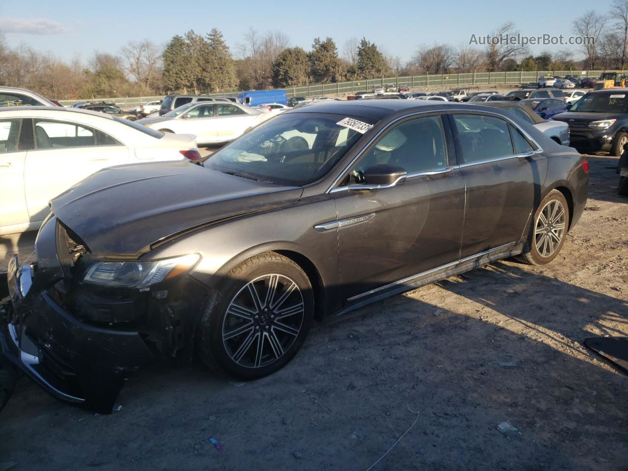 2017 Lincoln Continental Reserve Серый vin: 1LN6L9RP3H5602889