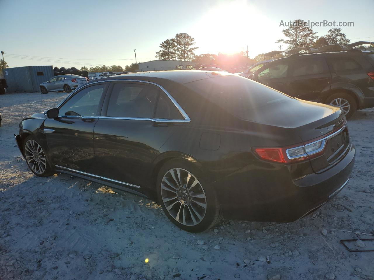 2017 Lincoln Continental Reserve Black vin: 1LN6L9RP4H5601329