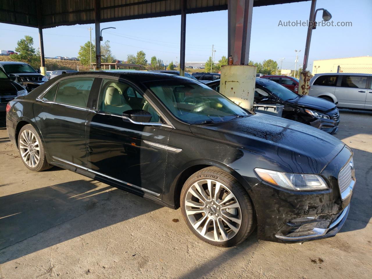 2017 Lincoln Continental Reserve Black vin: 1LN6L9RP4H5634105