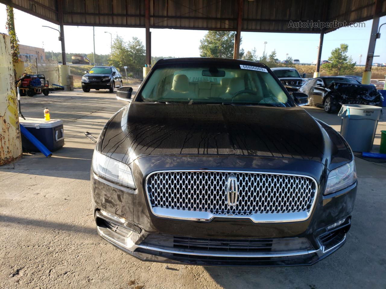 2017 Lincoln Continental Reserve Черный vin: 1LN6L9RP4H5634105