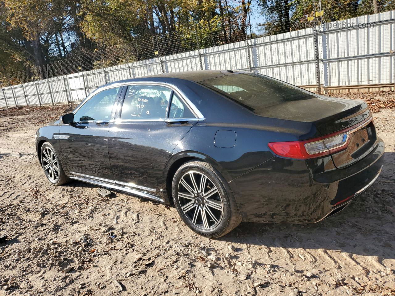 2017 Lincoln Continental Reserve Black vin: 1LN6L9RP5H5607964