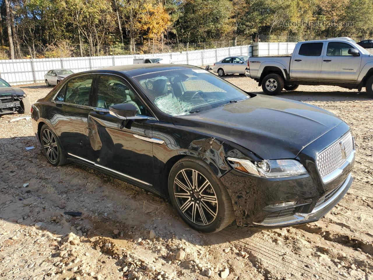 2017 Lincoln Continental Reserve Black vin: 1LN6L9RP5H5607964