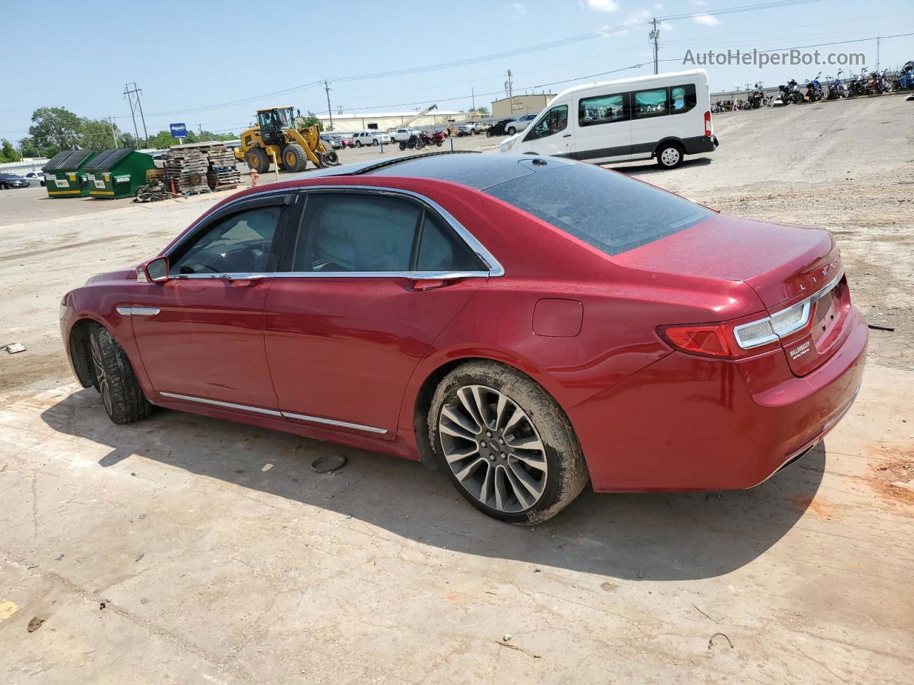 2017 Lincoln Continental Reserve Red vin: 1LN6L9RP6H5637670