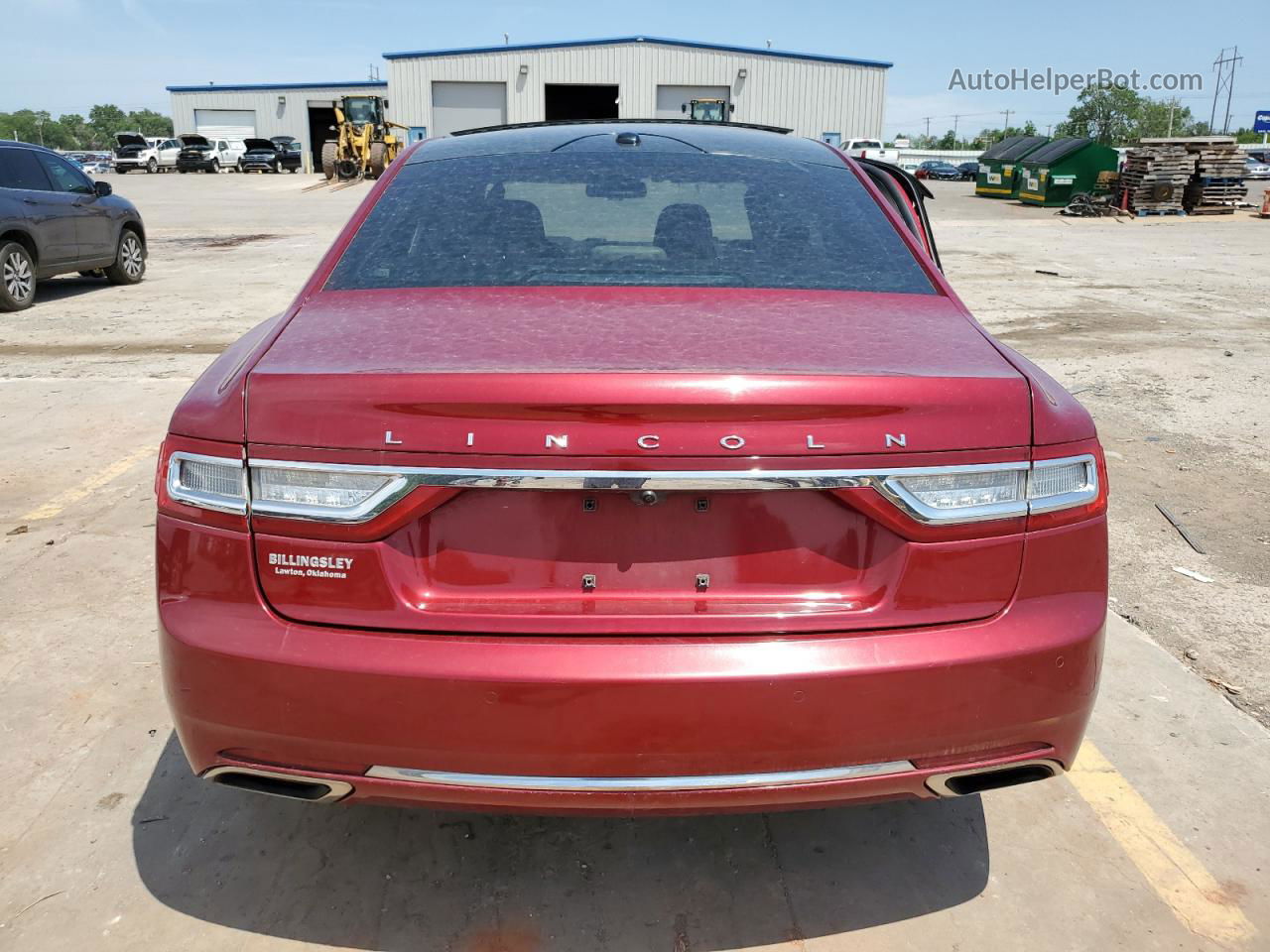 2017 Lincoln Continental Reserve Red vin: 1LN6L9RP6H5637670