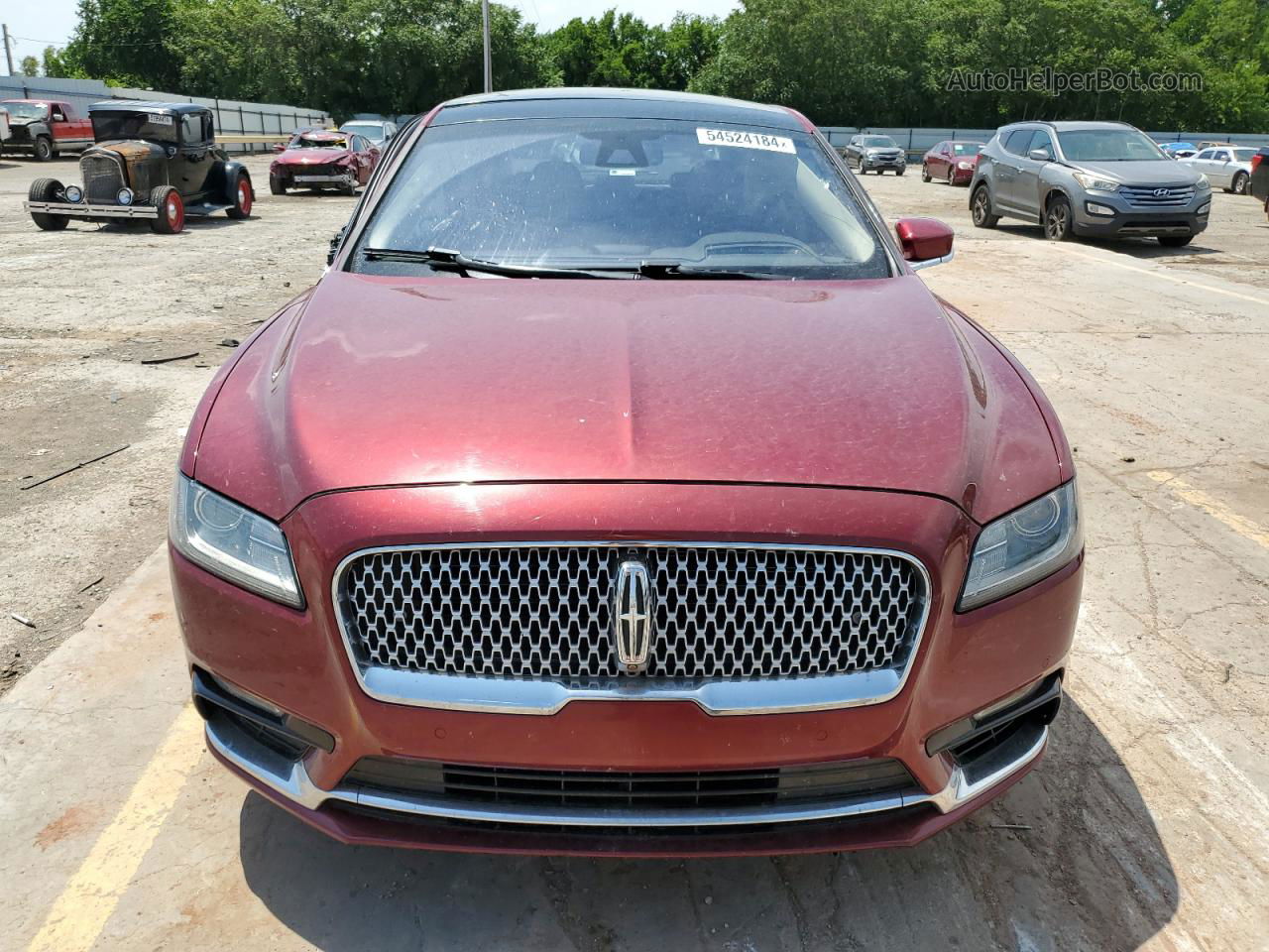 2017 Lincoln Continental Reserve Red vin: 1LN6L9RP6H5637670