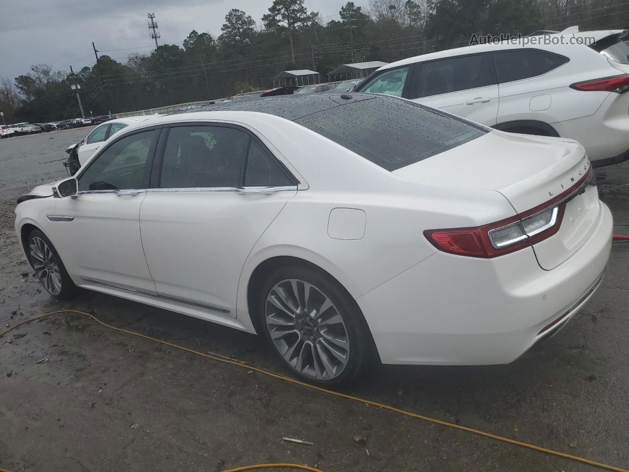 2017 Lincoln Continental Reserve White vin: 1LN6L9RP8H5608381