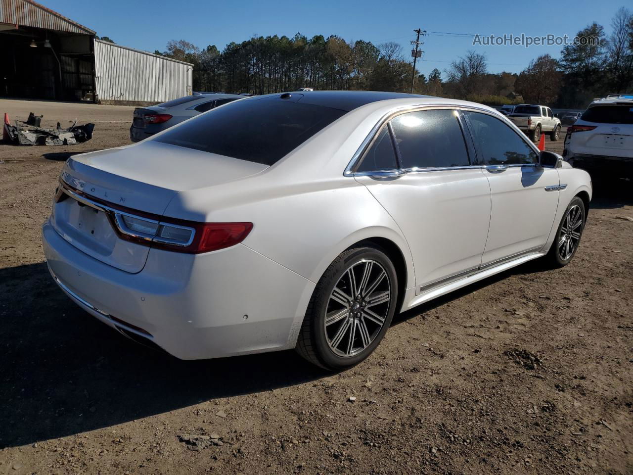 2017 Lincoln Continental Reserve White vin: 1LN6L9RP8H5628128