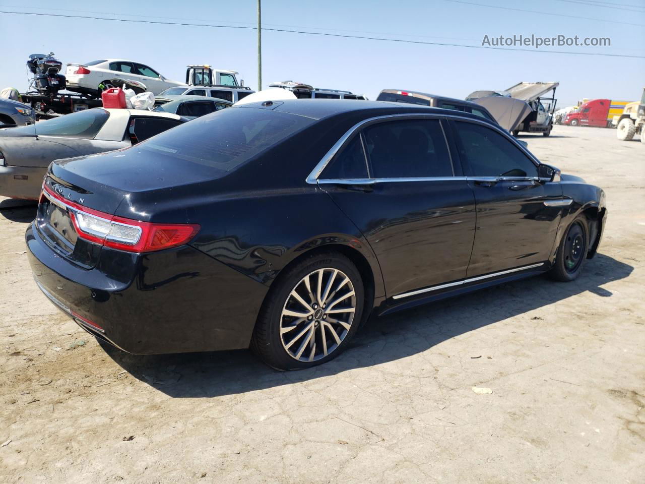 2017 Lincoln Continental Select Black vin: 1LN6L9SK0H5617669