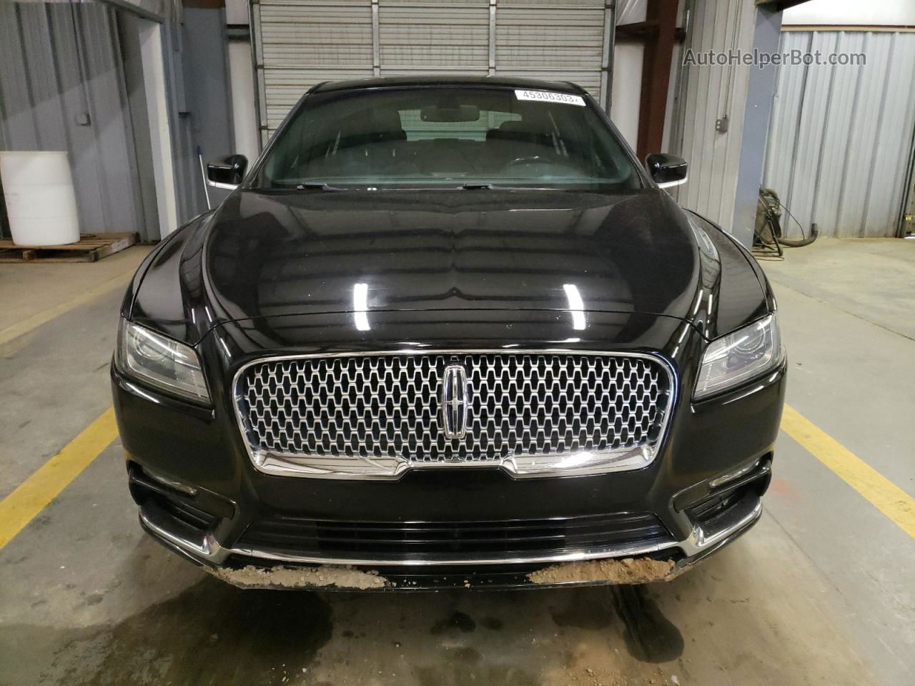 2017 Lincoln Continental Select Black vin: 1LN6L9SK1H5609502