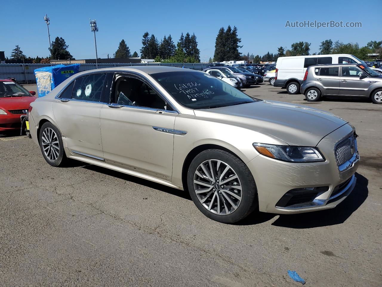 2017 Lincoln Continental Select Gold vin: 1LN6L9SK1H5629765