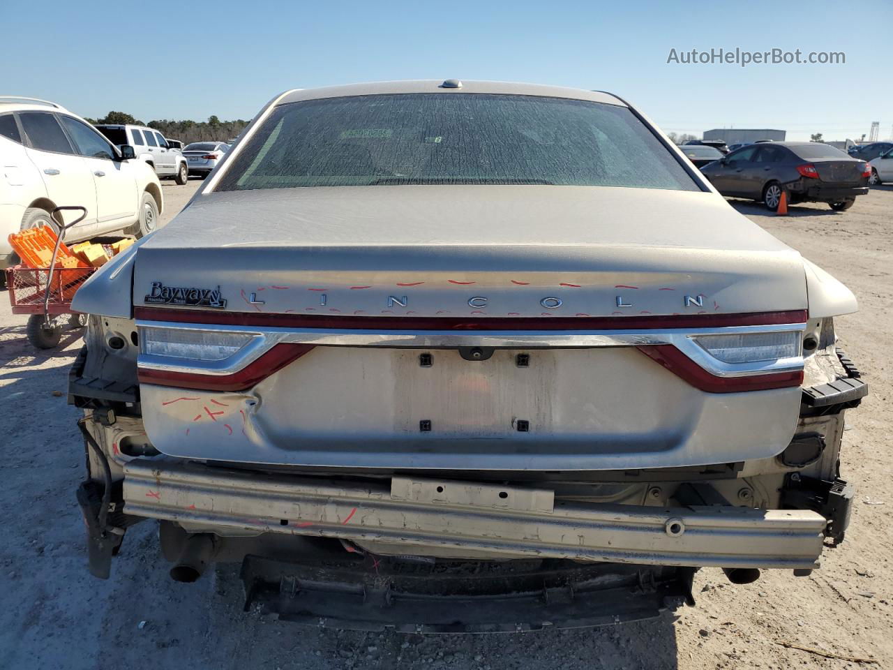 2017 Lincoln Continental Select Beige vin: 1LN6L9SK2H5636725