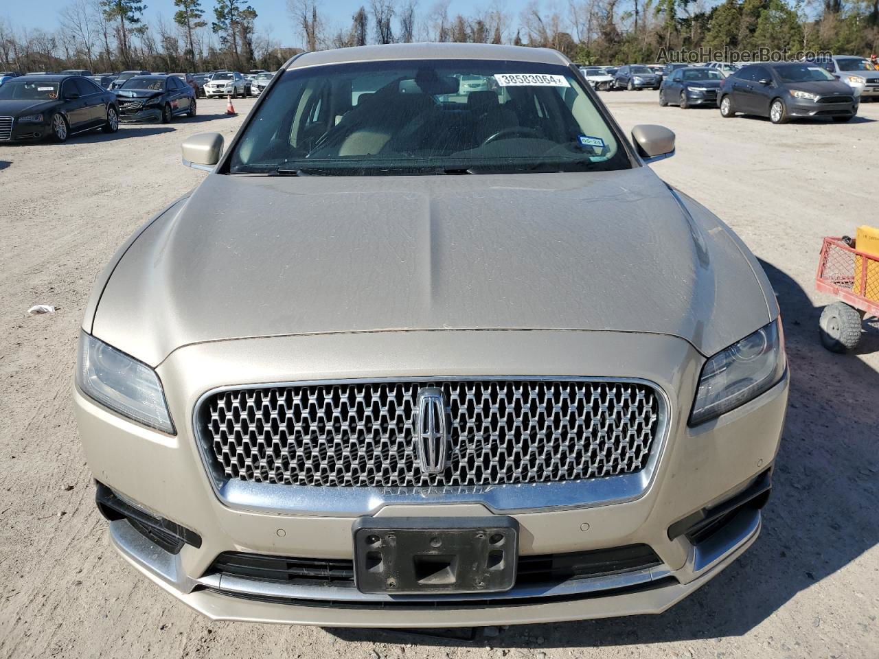 2017 Lincoln Continental Select Бежевый vin: 1LN6L9SK2H5636725