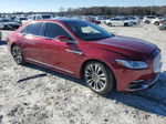 2017 Lincoln Continental Select Бордовый vin: 1LN6L9SK4H5637391