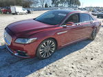 2017 Lincoln Continental Select Бордовый vin: 1LN6L9SK4H5637391