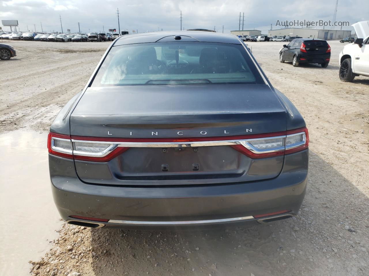 2017 Lincoln Continental Select Серый vin: 1LN6L9SK5H5627789