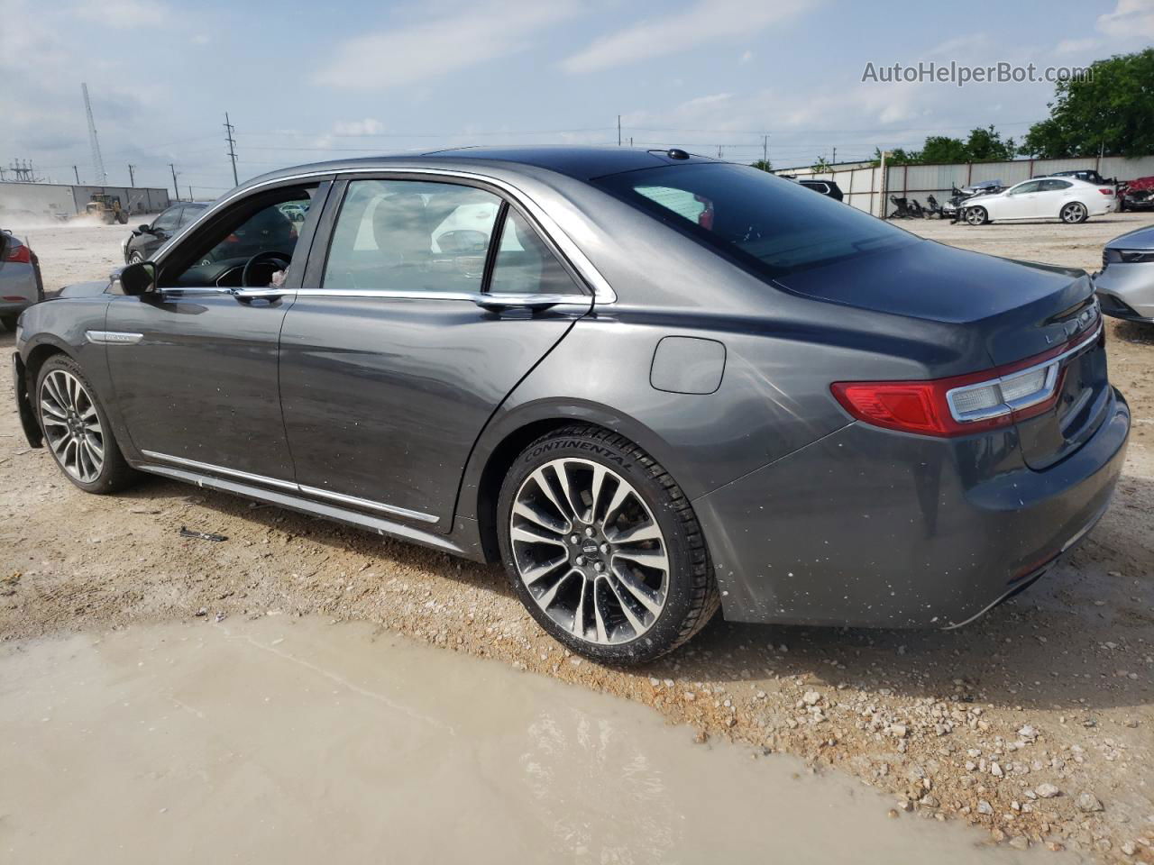 2017 Lincoln Continental Select Gray vin: 1LN6L9SK5H5627789