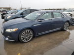 2017 Lincoln Continental Select Blue vin: 1LN6L9SK6H5600505