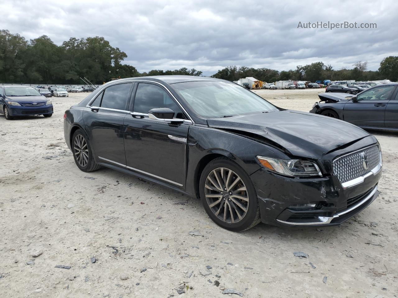 2017 Lincoln Continental Select Black vin: 1LN6L9SK6H5611858