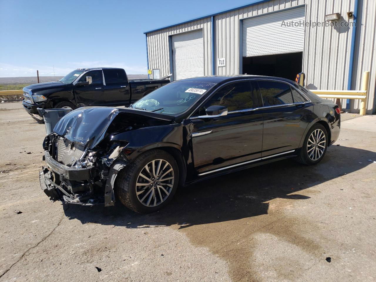 2017 Lincoln Continental Select Black vin: 1LN6L9SK6H5614694