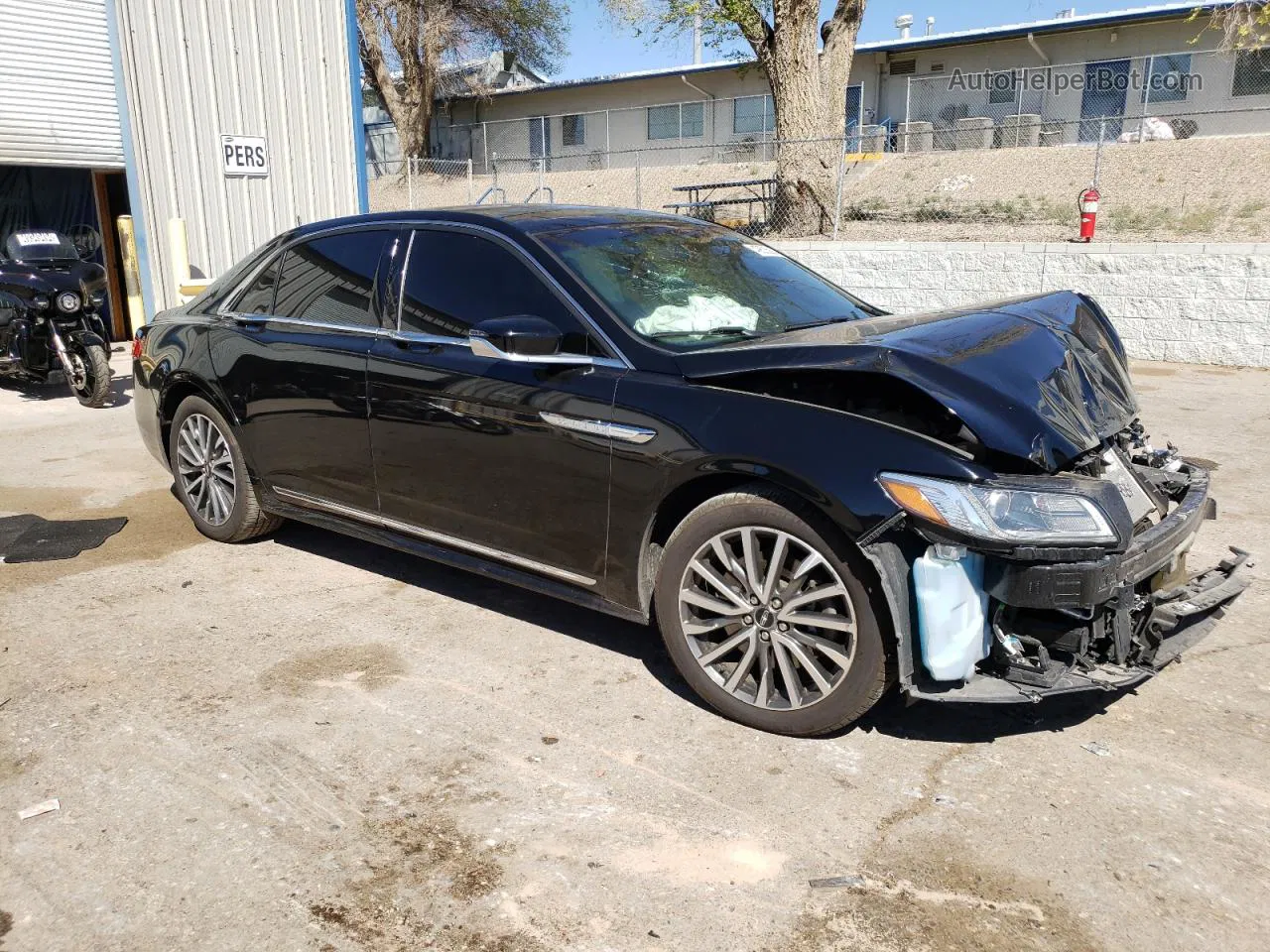 2017 Lincoln Continental Select Black vin: 1LN6L9SK6H5614694