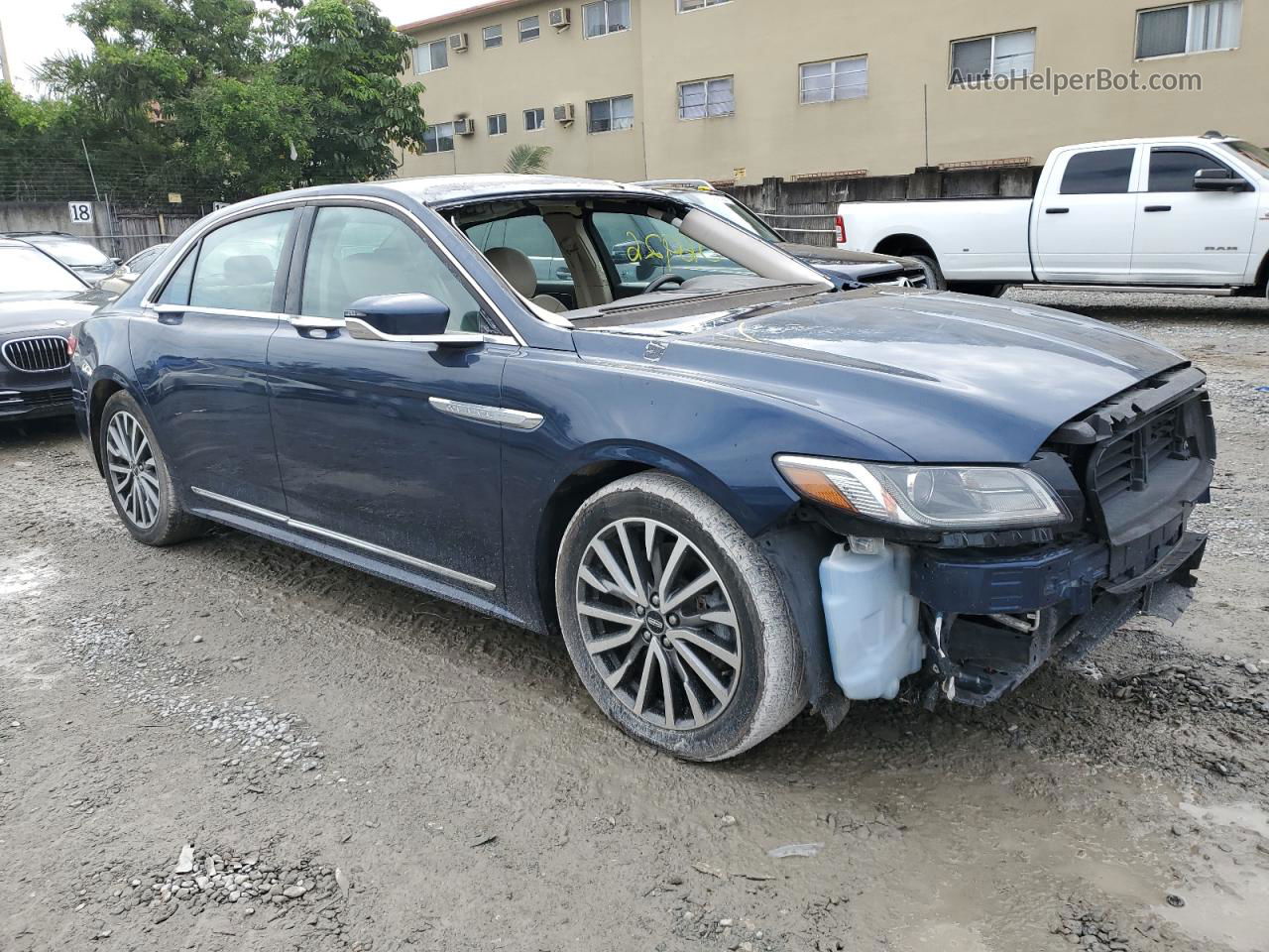 2017 Lincoln Continental Select Blue vin: 1LN6L9SK7H5617409